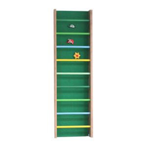 Magic back board wooden ladder